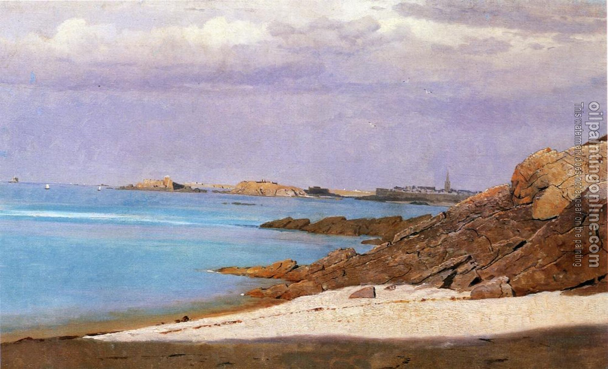 William Stanley Haseltine - Saint Malo Brittany